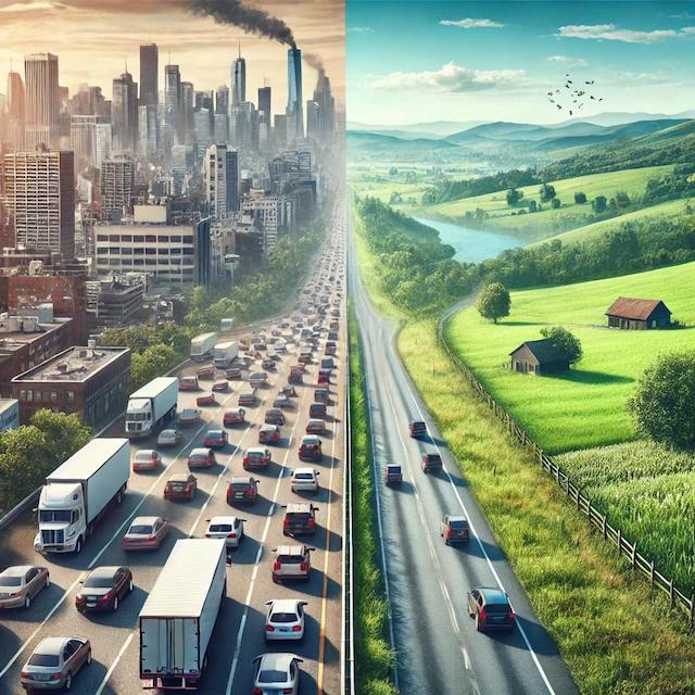 best guide to demographics showing population density comparison