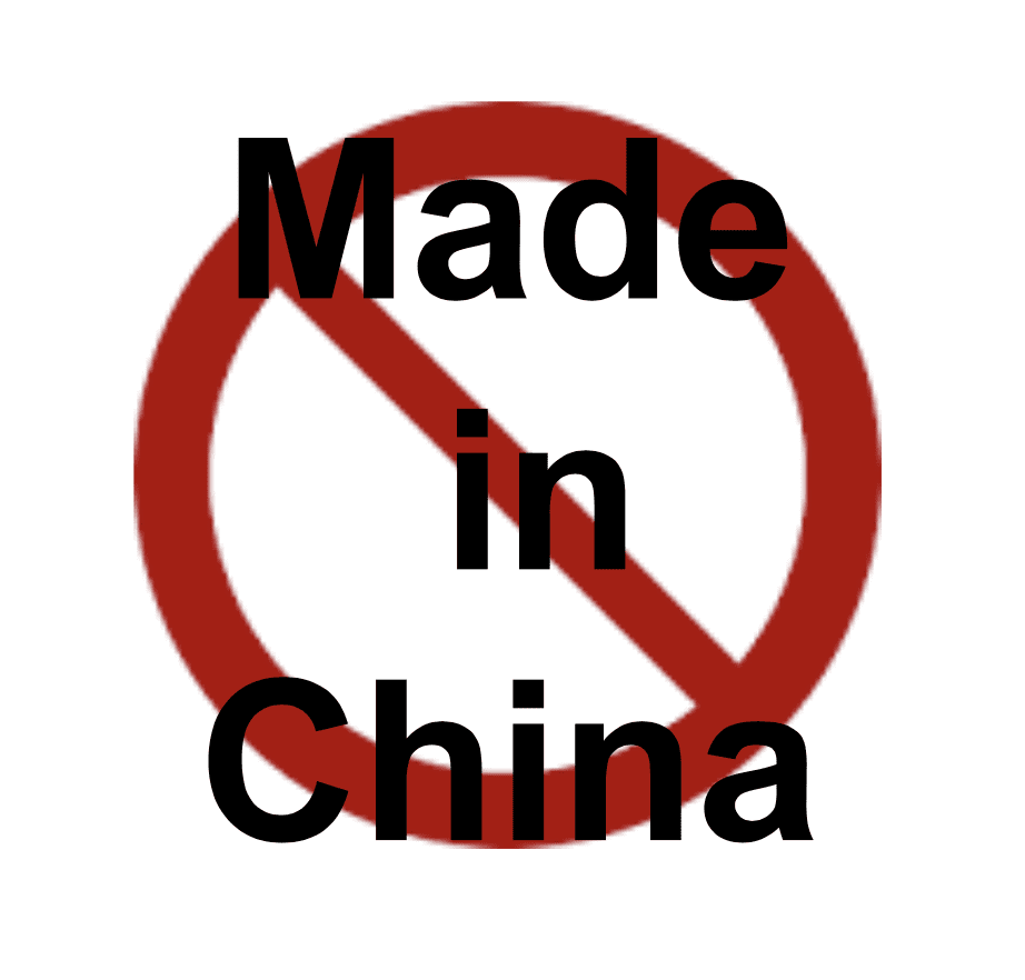 NOT made in China