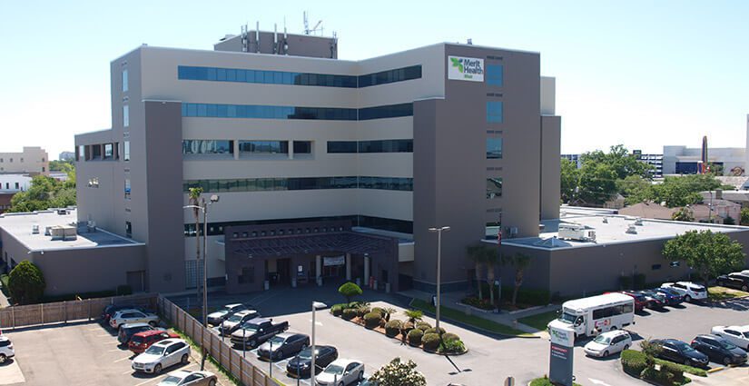 Merit Hospital in Biloxi show medical facilities in area