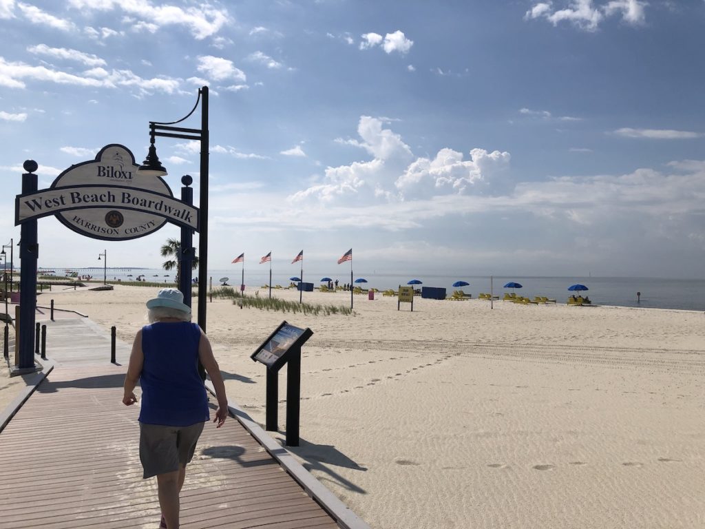 Biloxi Board Walk for Snowbirds