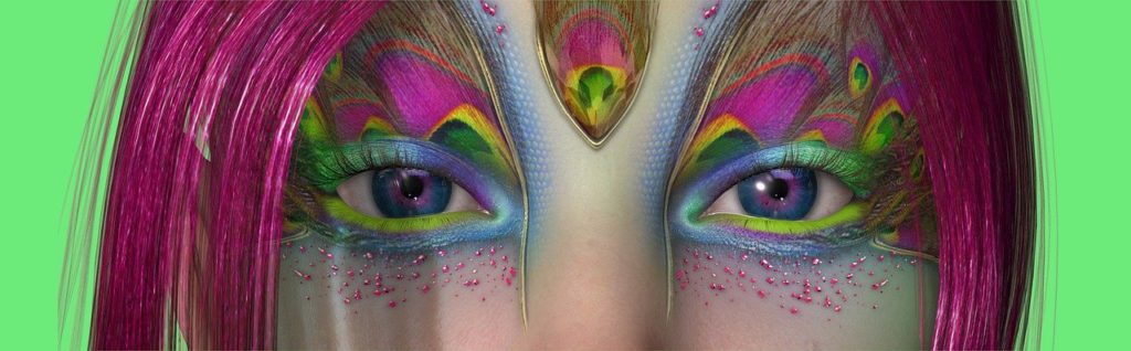 MARDI GRAS EYES
