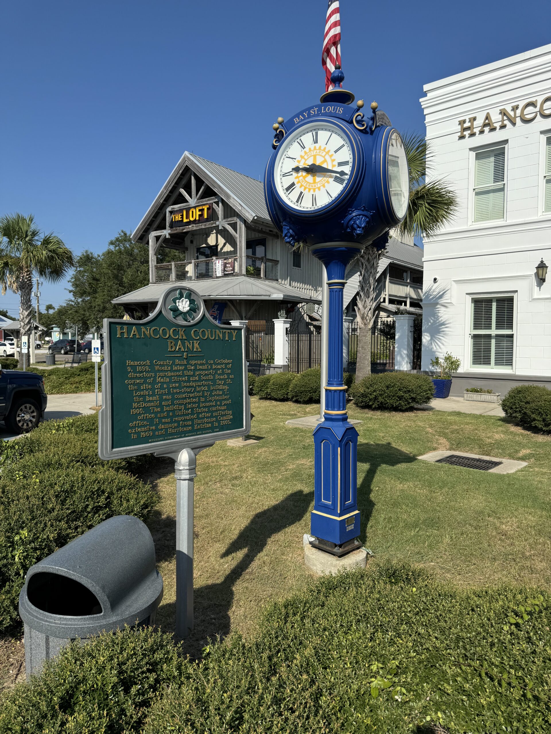 Downtown Bay St Louis is walkable