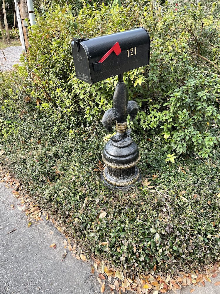 french mailbox
