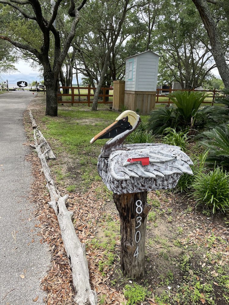 Pelican mailbox