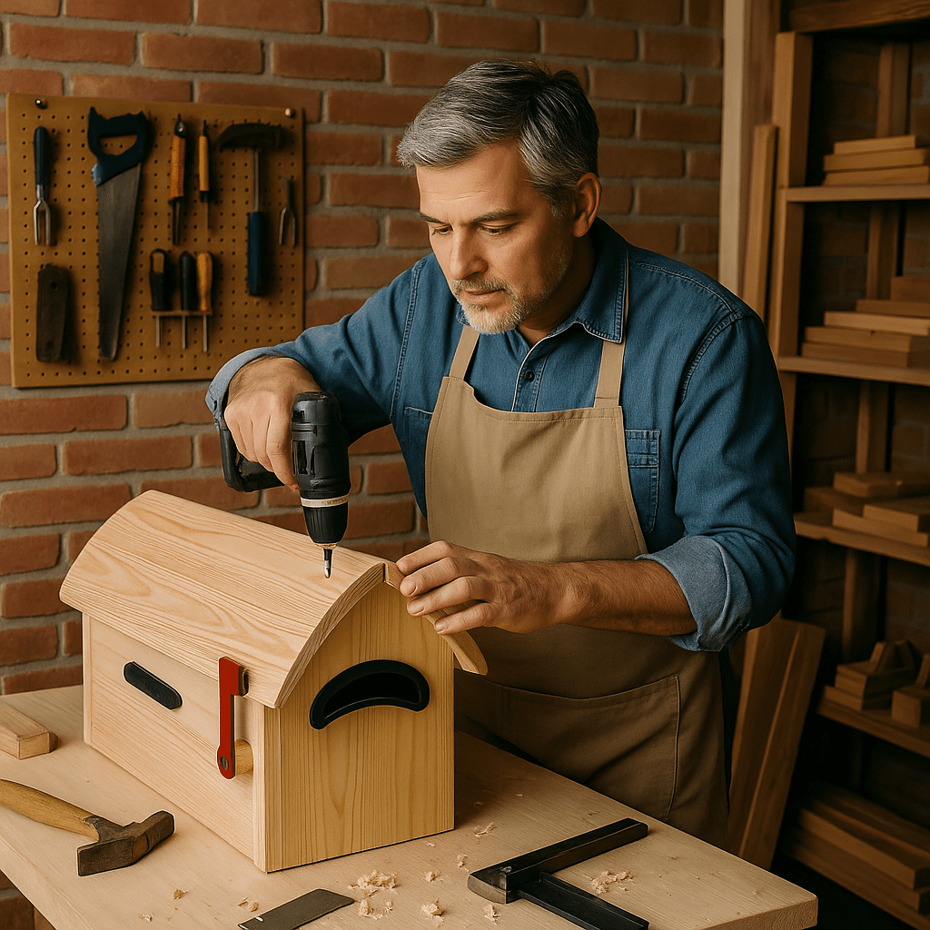 creating a mail box in a small shop starting a business after retirement