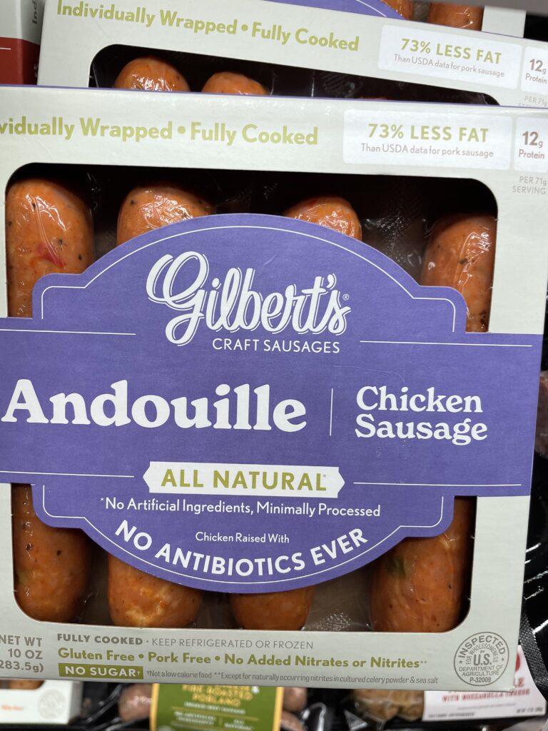 Andouille sausage creole
