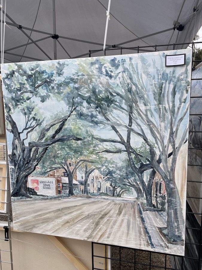 painting at peter anderson art festival