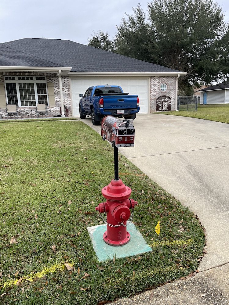 fire hydrant mailbox