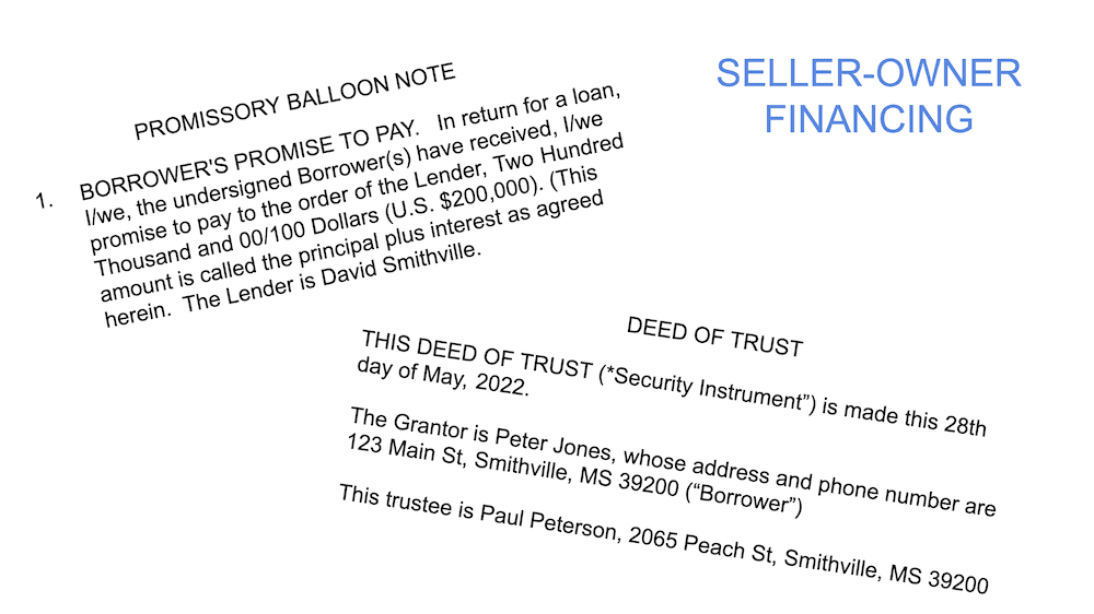 seller-owner financing this is how it's done now.