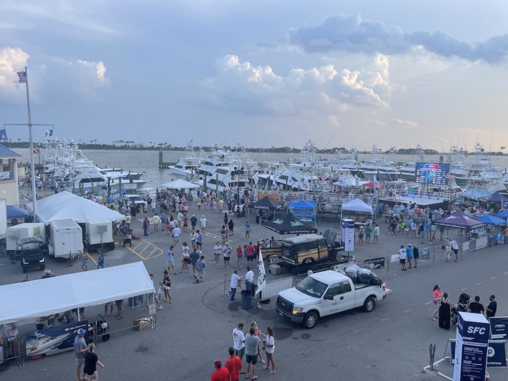 people at event an alternative to moving to Florida