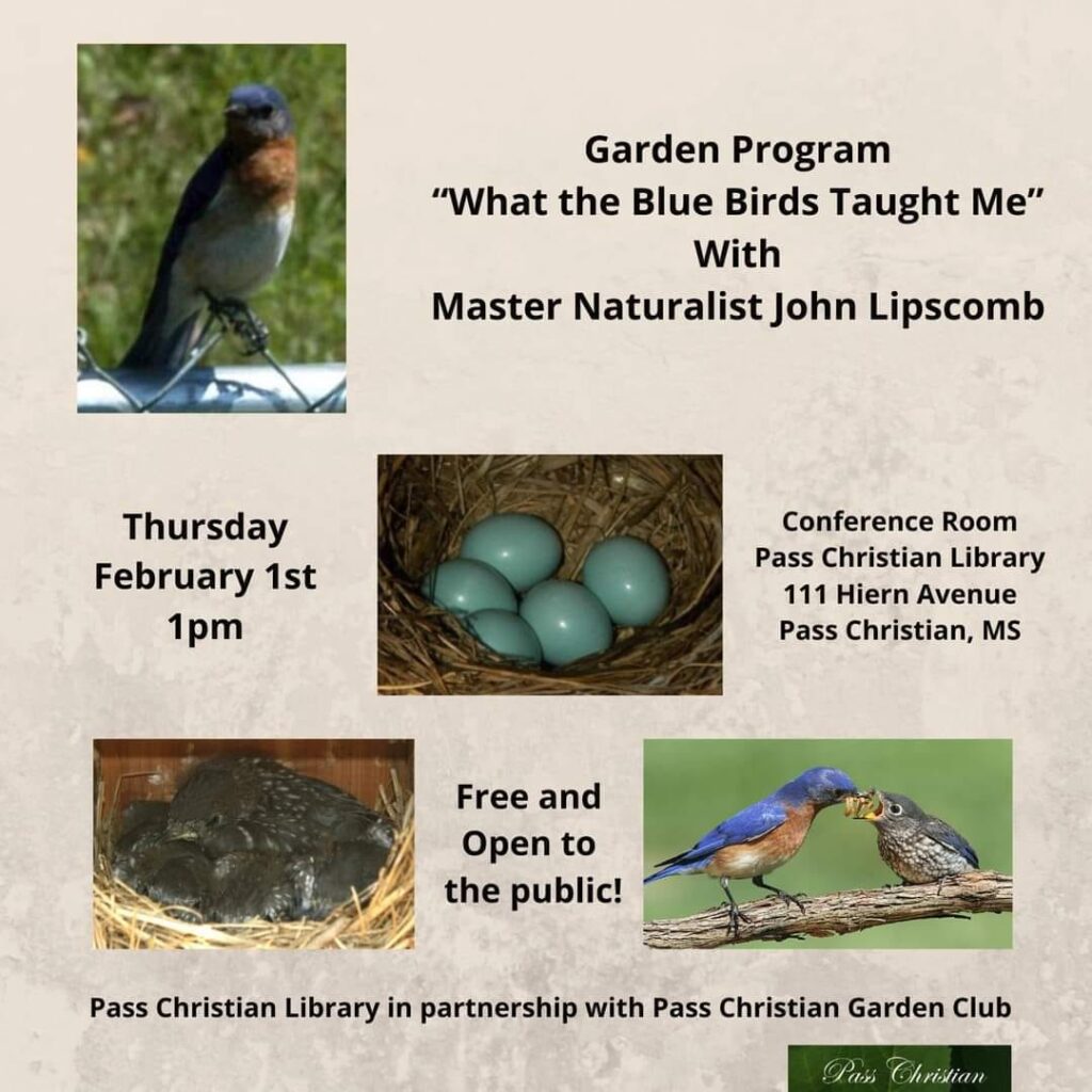 Pass Christian Garden club flyer