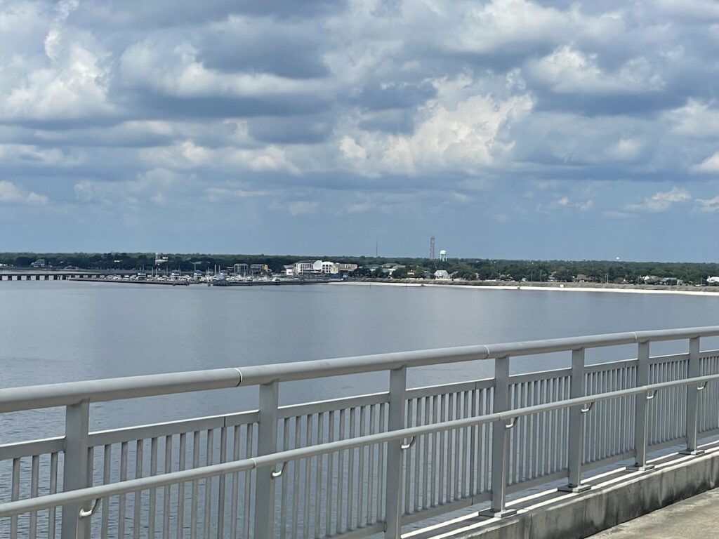 Bay St Louis from Bay Bridge