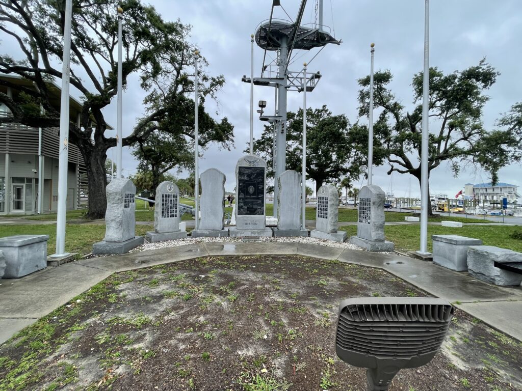 U.S.S. Biloxi, World War II memorial