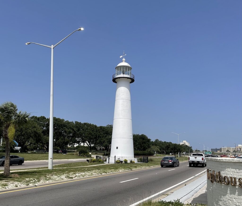 Biloxi Light House Live on Gulf Coast