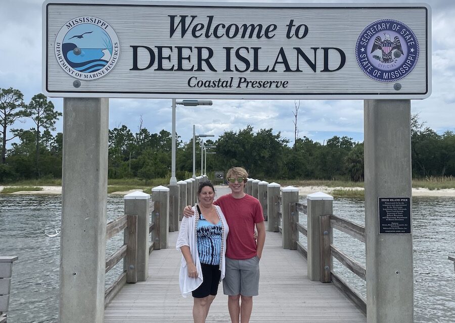Best free vacation trip: Deer Island Beach Biloxi