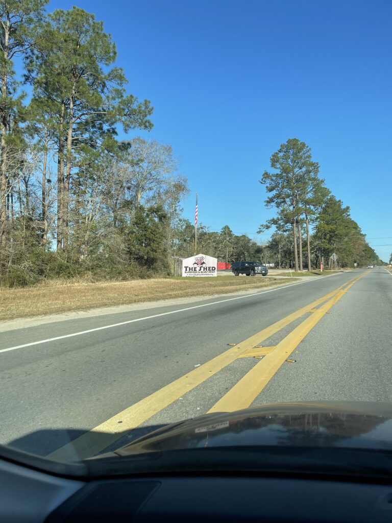 empty highway MS gulf Coast