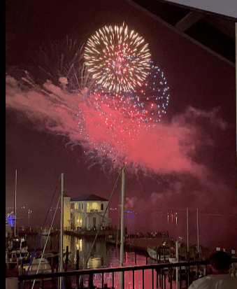 July 4th Fireworks Mississippi Sound