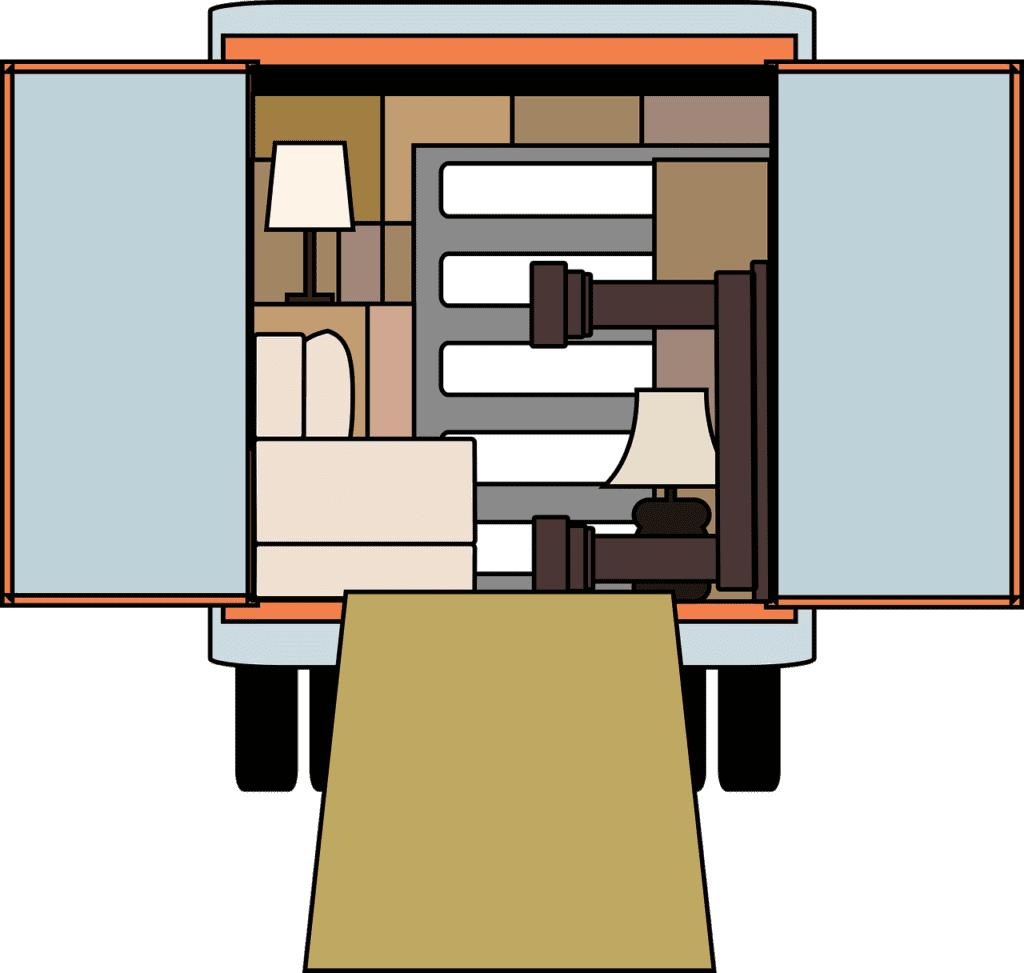 moving van for stuff