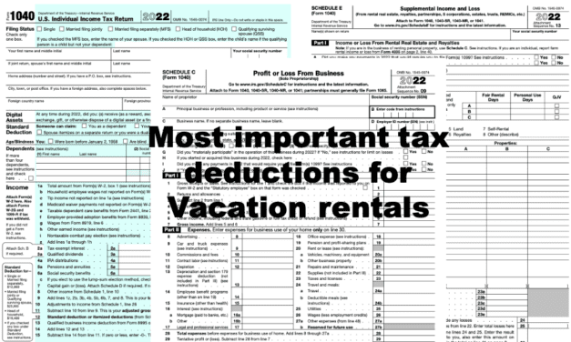 18 most important tax deductions for vacation rentals now