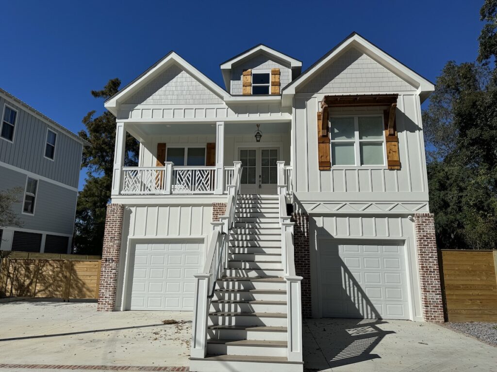 Typical elevated house