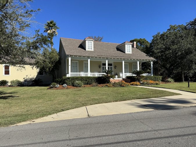 house on lot previous Katrina