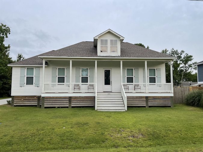 You need to retire this house was on a lot previously held a house