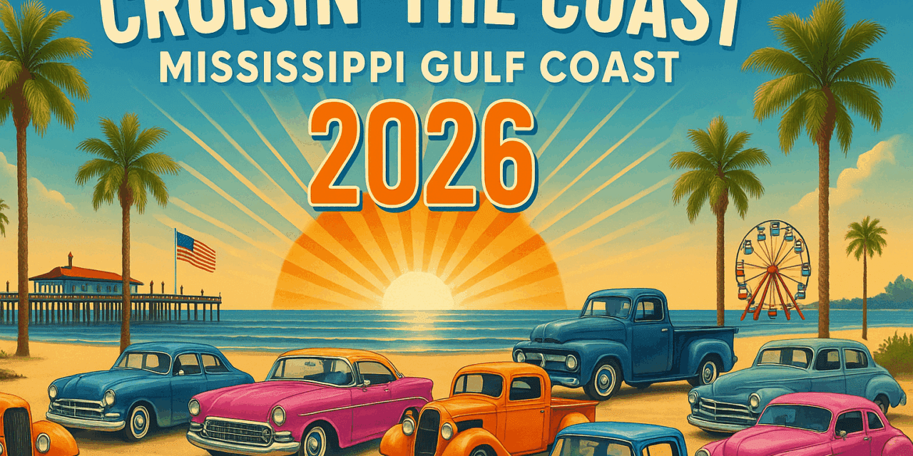 Cruisin the Coast 2026 Love Classic Cars, Be Here