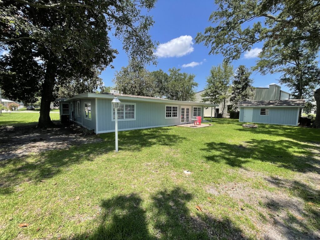 House with trees require a trim 