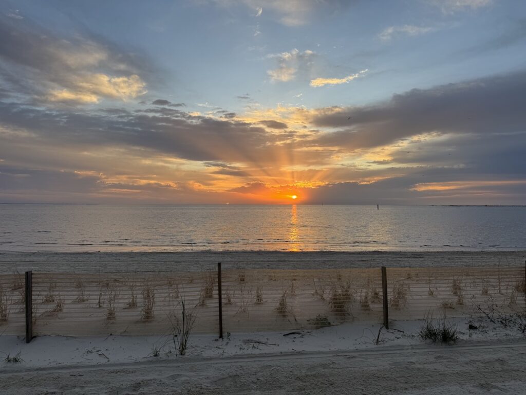 Mississippi Gulf Coast no hurricane
