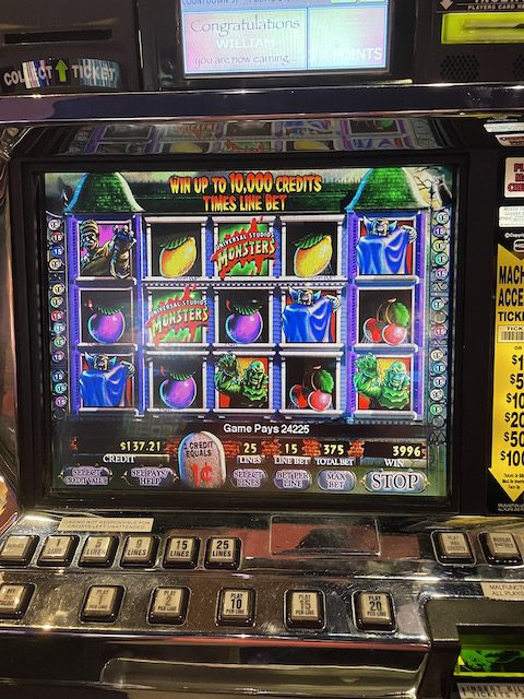 slot machine win