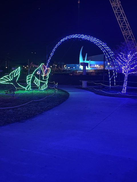 GULFPORT HARBOR LIGHTS FESTIVAL LIGHTED DISPLAY