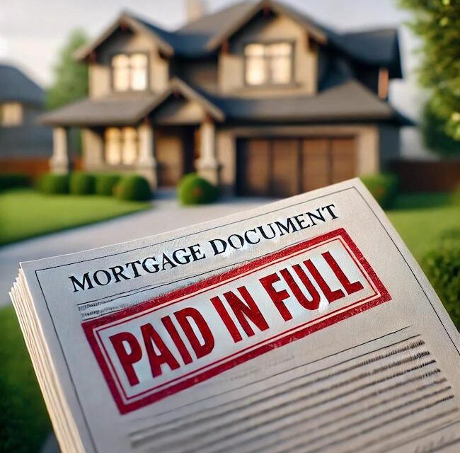 What happens when you finish paying off your house