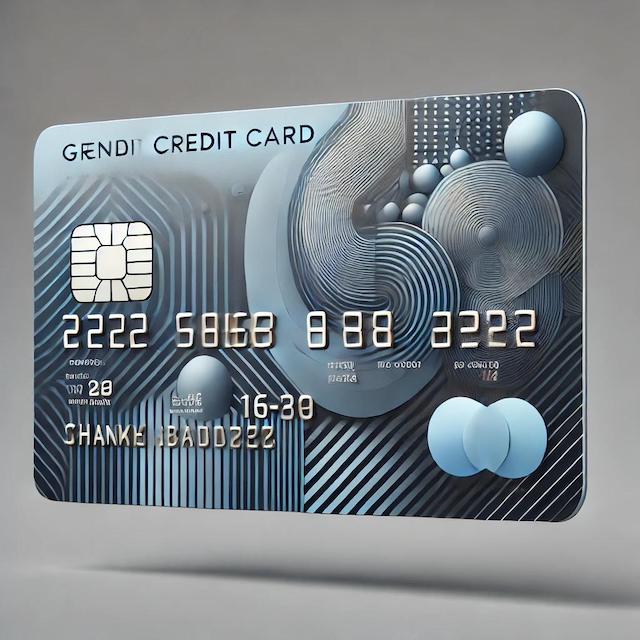 graphic of credit card