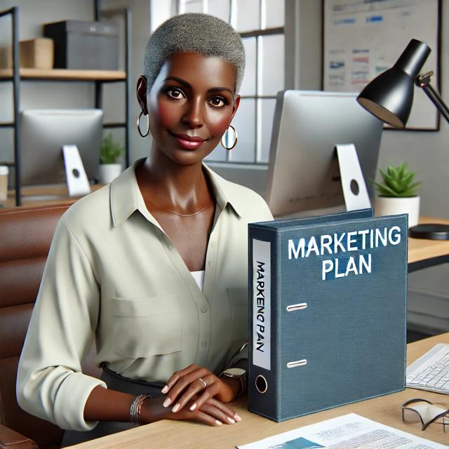 marketing plan binder starting a business after retirement