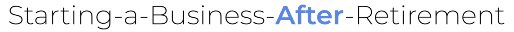 logo starting a business after retirement com
