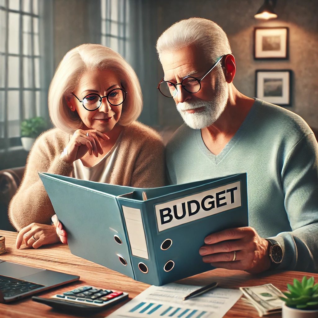 reviewing the budget about how long savings will last