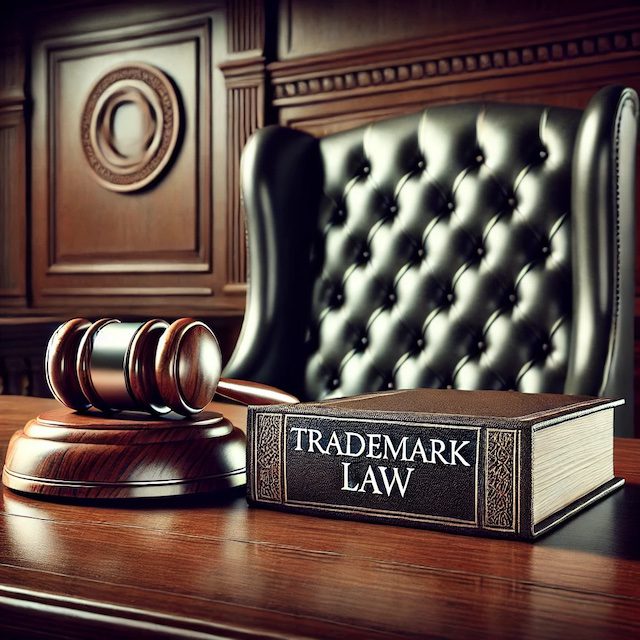 starting a business after retirement register trademark now judges desk with trademark law book