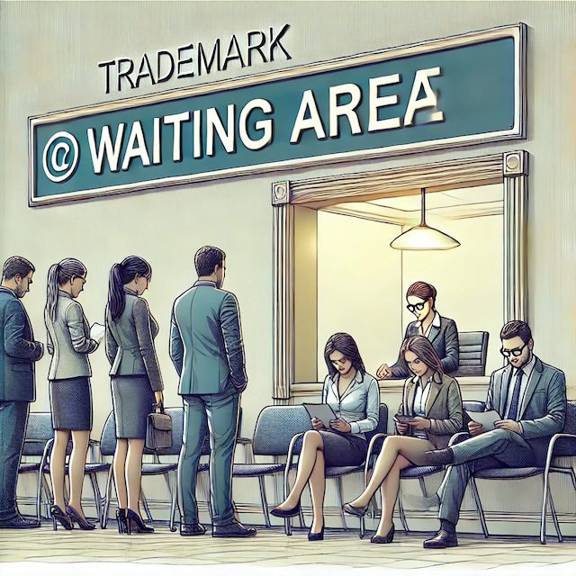 trademark waiting area graphic