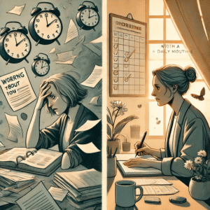 Getting organized is overcoming fear-mindset challenges