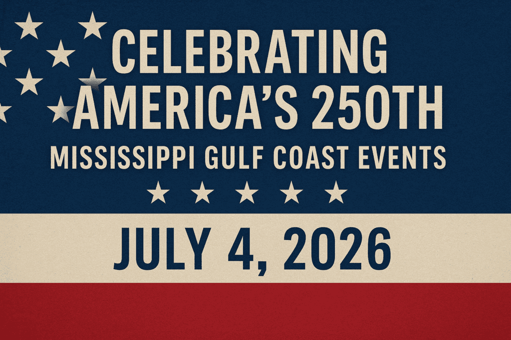 banner celebrating Americas 250th birthday