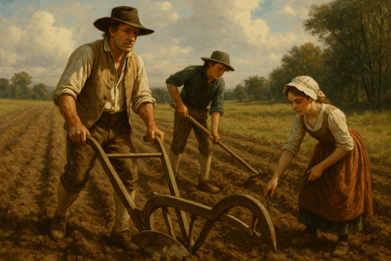 photo of 1776 family farming