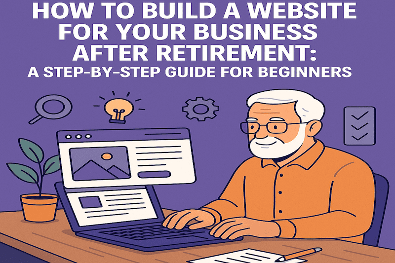 How to Build a Website for Your Business After Retirement: A Step-by-Step Guide for Beginners