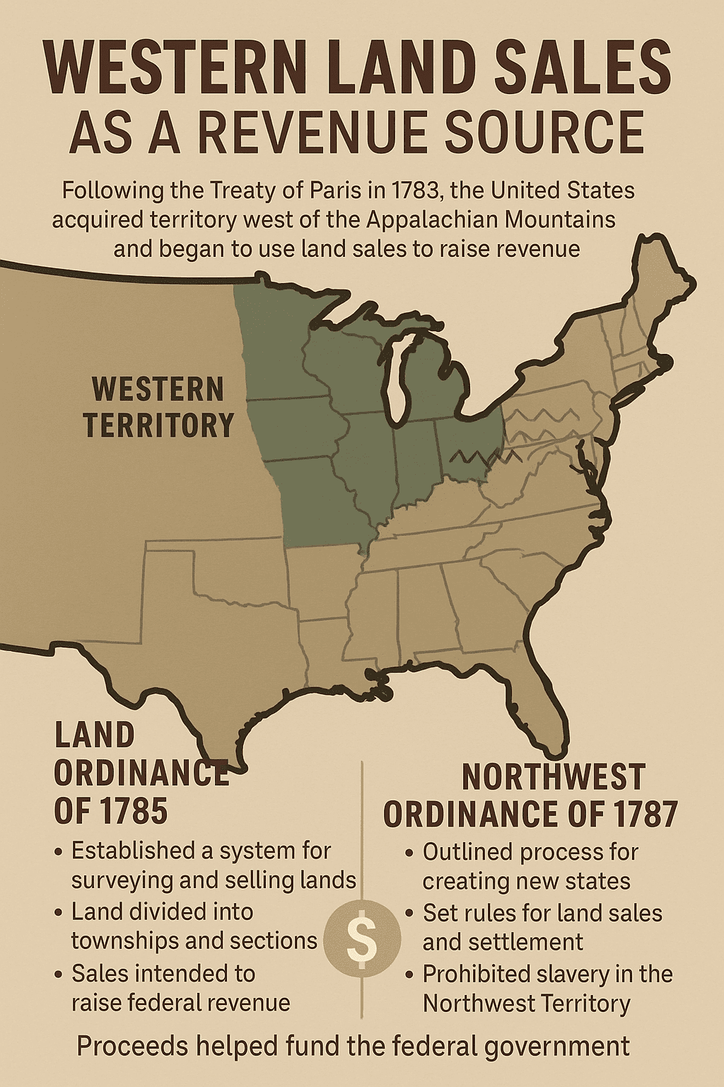 Western Land Sales source of revenue
