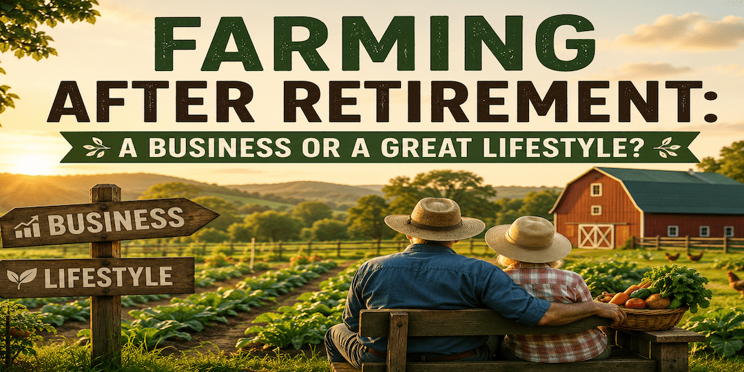 Farming After Retirement:  A Business or a Great Lifestyle?