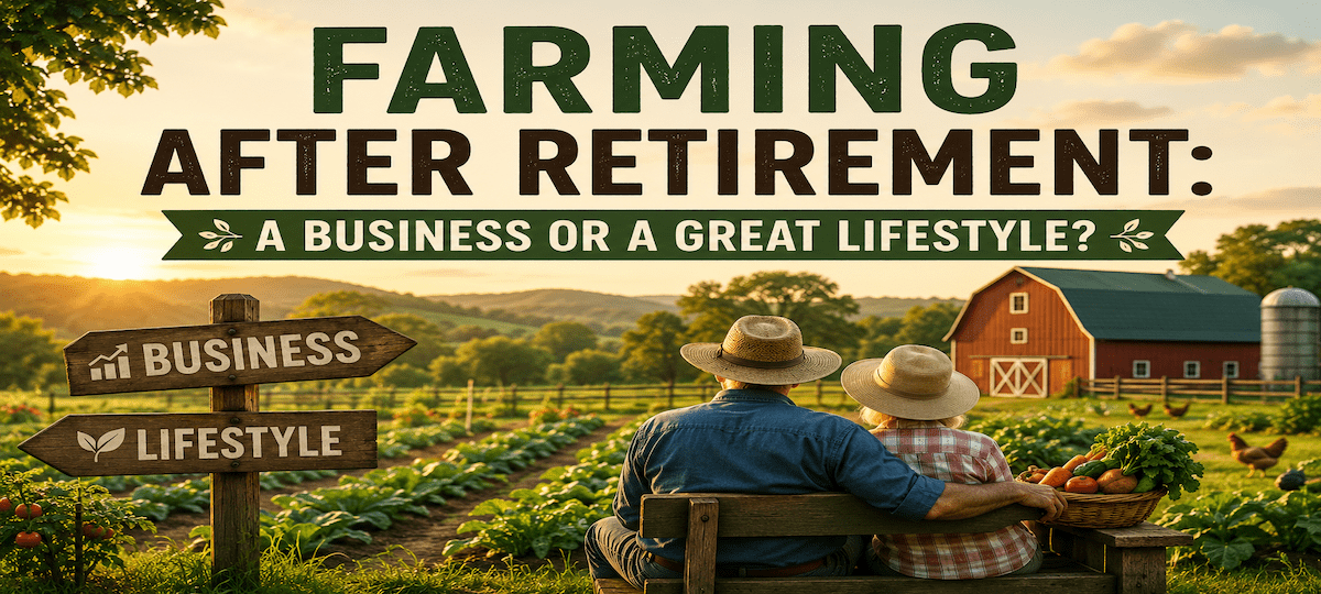 Farming After Retirement:  A Business or a Great Lifestyle?