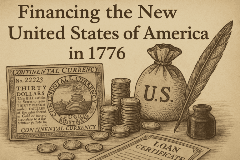 Financing the new united states graphic