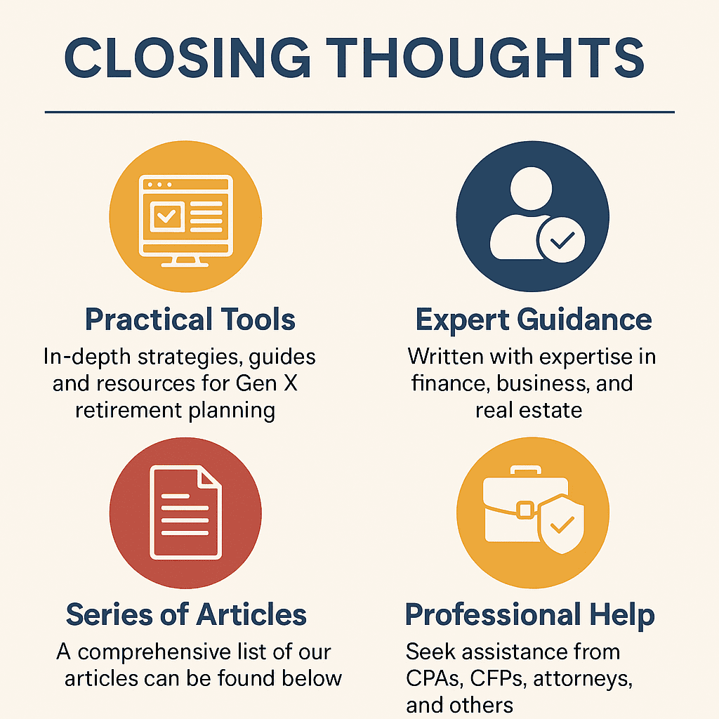 infographic closing thoughts gen x
