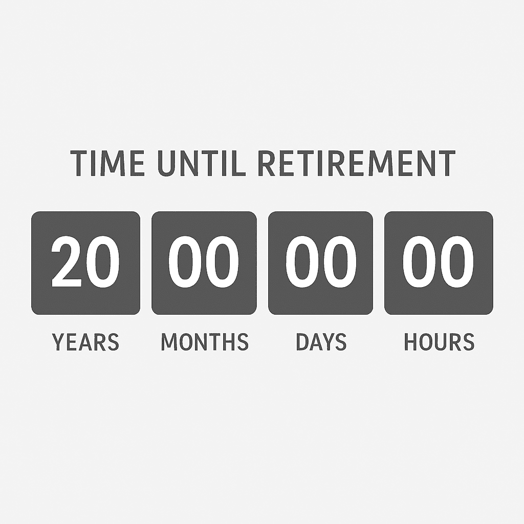 gen x time until retirement