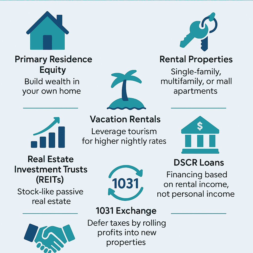 how to start a real estate investment business after retirement 7 types of investments