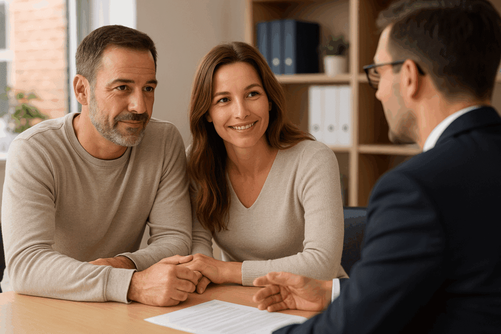 gen x couple refinancing their home